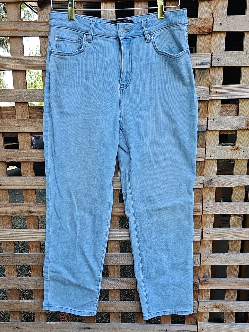 RW&CO. Light Blue Denim Button-Fly Jeans